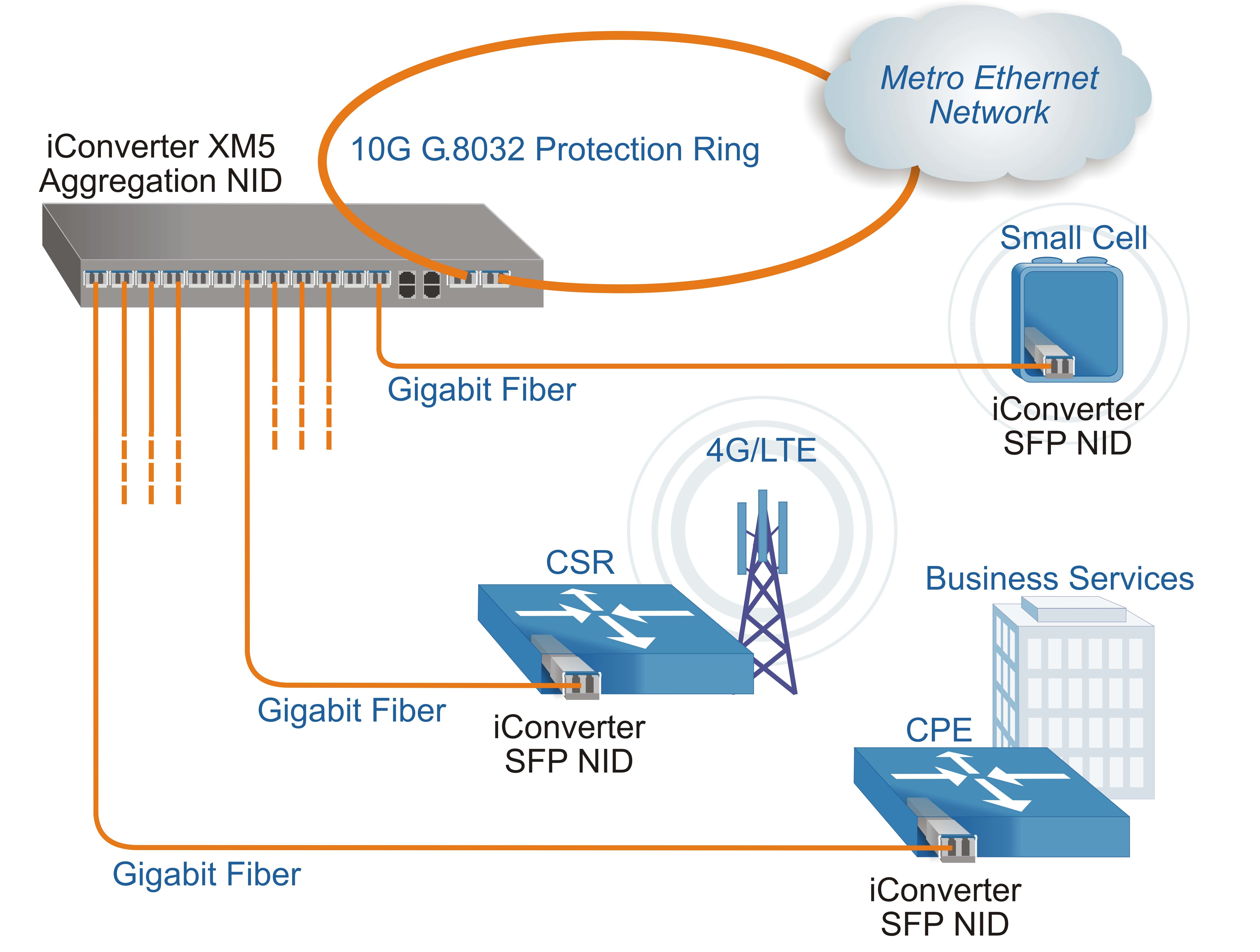 SFP NID Carrier Demarcation Transceiver